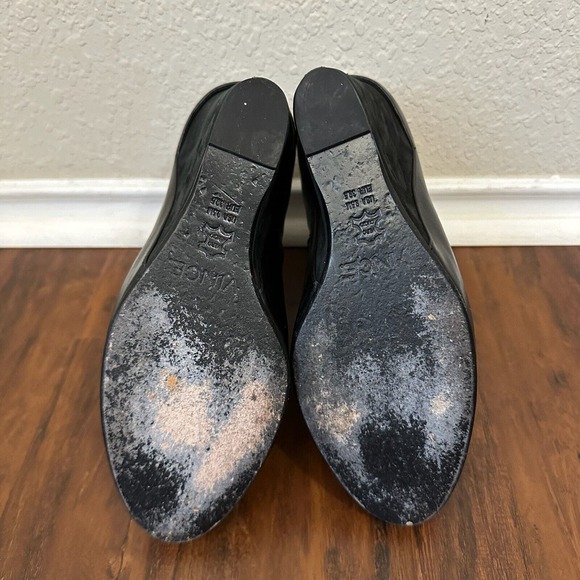 VINCE Garren Suede Leather Wedge Booties in Black - Picture 10 of 12